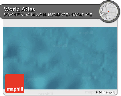Satellite 3D Map of the Area around 5° 56' 49" N, 163° 16' 30" E