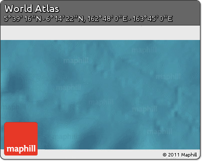 Satellite 3D Map of the Area around 5° 56' 49" N, 163° 16' 30" E