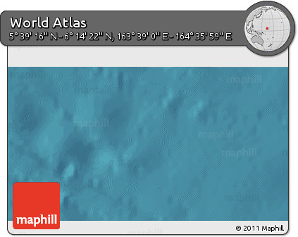 Satellite 3D Map of the Area around 5° 56' 49" N, 164° 7' 30" E
