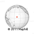 Outline Map of the Area around 5° 56' 49" N, 166° 31' 30" W, rectangular outline