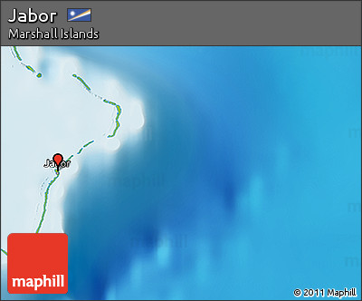 Physical 3D Map of Jabor