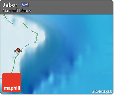 Physical 3D Map of Jabor