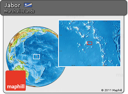 Physical Location Map of Jabor