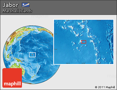 Physical Location Map of Jabor