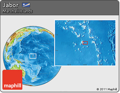 Physical Location Map of Jabor