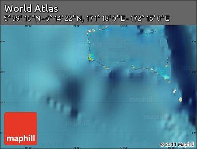 Satellite Map of the Area around 5° 56' 49" N, 171° 46' 30" E