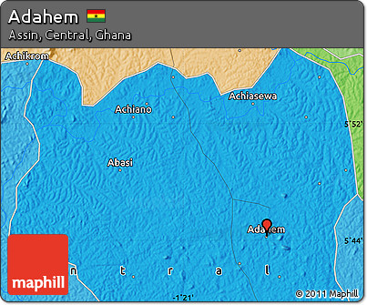 Political Map of Adahem