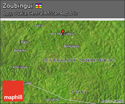 Satellite 3D Map of Zoubingui