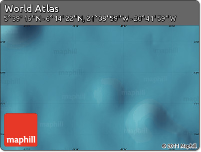 Satellite Map of the Area around 5° 56' 49" N, 21° 10' 29" W