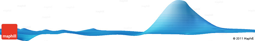Political Horizon Map of the Area around 5° 56' 49" N, 27° 7' 30" W Political Horizon Map of the Area around 5° 56' 49" N, 27° 7' 30" W