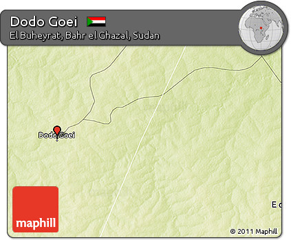 Physical 3D Map of Dodo Goei
