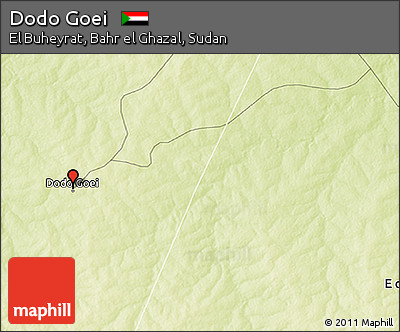 Physical 3D Map of Dodo Goei