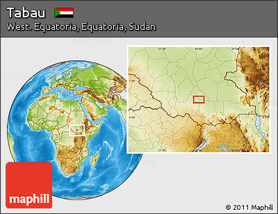 Physical Location Map of Tabau