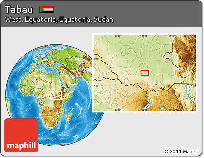 Physical Location Map of Tabau