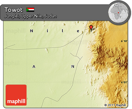 Physical Map of Towot