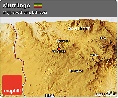 Physical 3D Map of Murrlingo