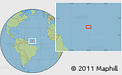 Savanna Style Location Map of the area around 5° 56' 49" N, 45° 49' 30" W