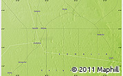 Physical Map of the area around 5° 56' 49" N, 46° 49' 30" E