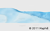 Shaded Relief Panoramic Map of the area around 5° 56' 49" N, 51° 46' 29" W