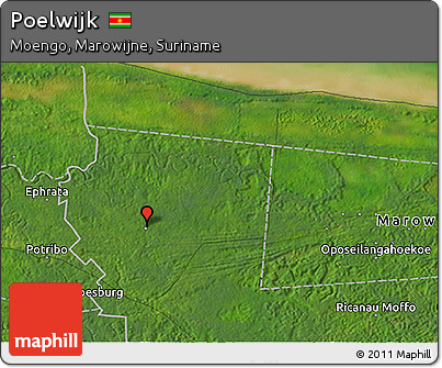 Satellite 3D Map of Poelwijk