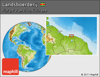 Physical Location Map of Landsboerderij