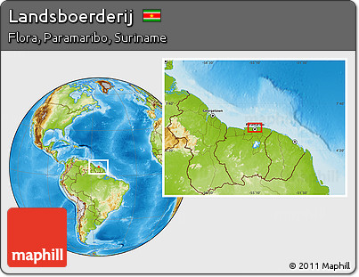 Physical Location Map of Landsboerderij