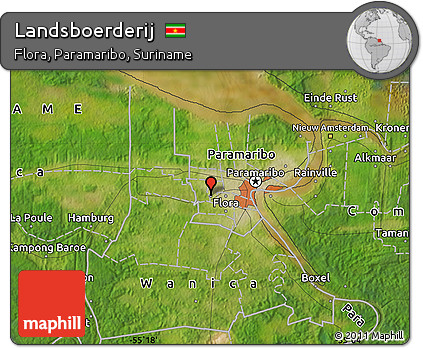 Satellite Map of Landsboerderij