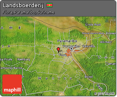 Satellite Map of Landsboerderij