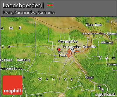Satellite Map of Landsboerderij