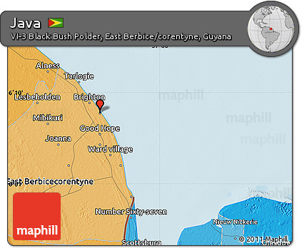 Political Map of Java