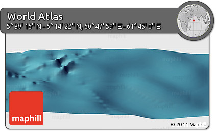 Satellite Panoramic Map of the Area around 5° 56' 49" N, 61° 16' 29" E