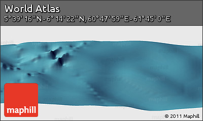 Satellite Panoramic Map of the Area around 5° 56' 49" N, 61° 16' 29" E