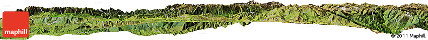 Satellite Horizon Map of the Area around 5° 56' 49" N, 73° 1' 30" W