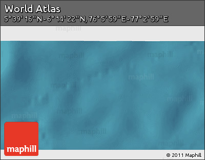 Satellite 3D Map of the Area around 5° 56' 49" N, 76° 34' 29" E