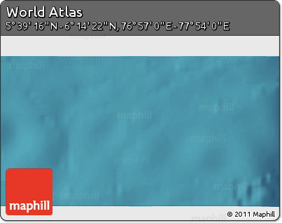Satellite 3D Map of the Area around 5° 56' 49" N, 77° 25' 30" E
