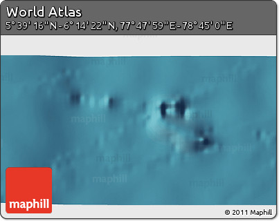 Satellite 3D Map of the Area around 5° 56' 49" N, 78° 16' 30" E