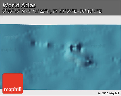 Satellite 3D Map of the Area around 5° 56' 49" N, 78° 16' 30" E