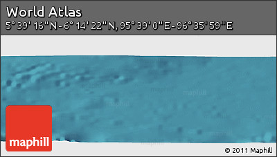 Satellite Panoramic Map of the Area around 5° 56' 49" N, 96° 7' 30" E
