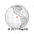 Outline Map of the Area around 5° 56' 49" N, 97° 40' 30" W, rectangular outline