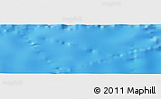 Physical Panoramic Map of the area around 5° 4' 25" S, 105° 19' 29" W