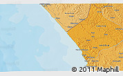 Political 3D Map of Lico