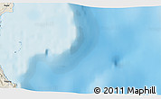 Shaded Relief 3D Map of the area around 5° 4' 25" S, 120° 46' 30" E
