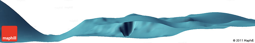 Satellite Horizon Map of the Area around 5° 4' 25" S, 125° 1' 30" E