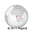 Outline Map of Seva, rectangular outline