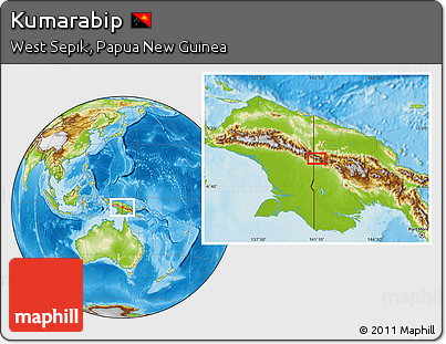 Physical Location Map of Kumarabip