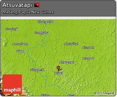 Physical 3D Map of Atsuvatapi
