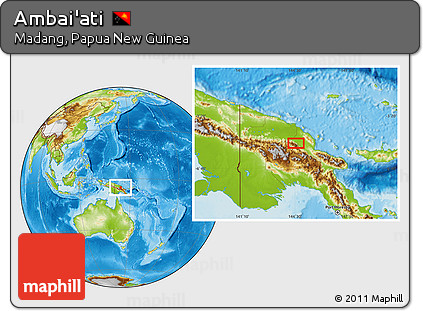 Physical Location Map of Ambai'ati