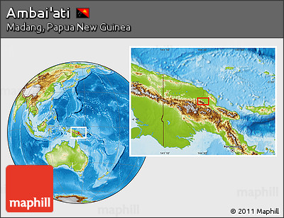 Physical Location Map of Ambai'ati