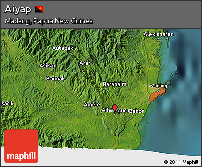 Satellite 3D Map of Aiyap