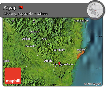 Satellite Map of Aiyap